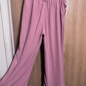 HALARA Pink Wide Leg Pants